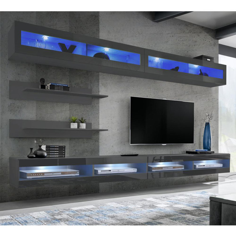Orren Ellis Cailynn Floating Entertainment Center for TVs up to 70